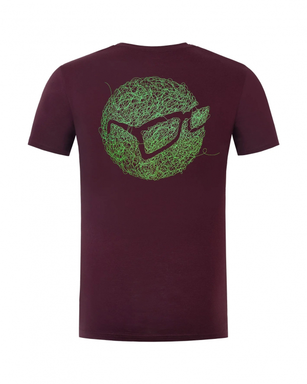 Tričko - Korda Birdsnest Tee | Burgundy