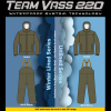 Team Vass 220 Winter Lined Jacket - Waterproof - Khaki Edition