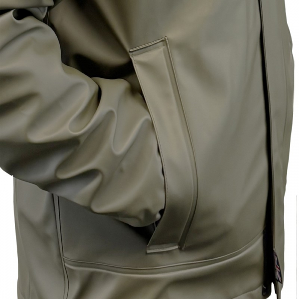 Team Vass 220 Unlined Jacket - Waterproof - Khaki Edition