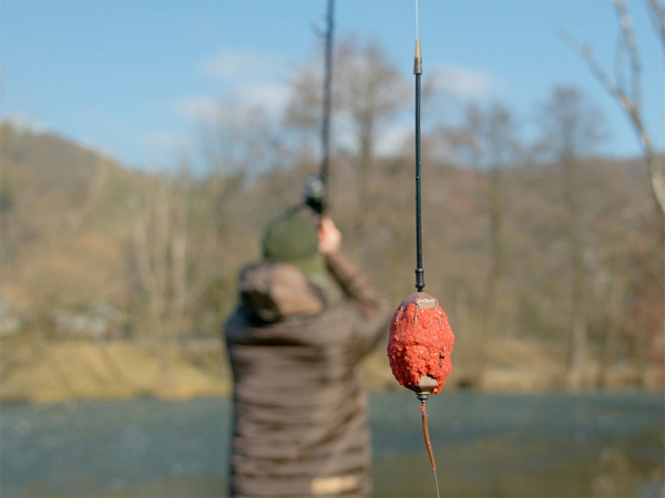 Delphin EazySIX ólom feeder kosár csővel