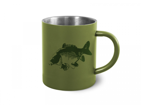 Nerezový hrnek Delphin CARP