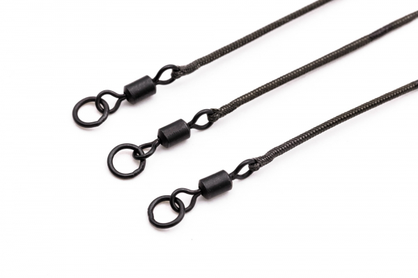 Korda Kable Leadcore Leader Ring Swivel Gravel 50cm