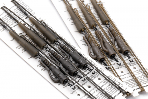 Korda Kable Leadcore Leader Hybrid Lead Clip QC Swivel Weed 50cm