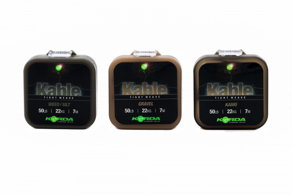 Olovená šnúra Korda Kable Tight Weave 7m