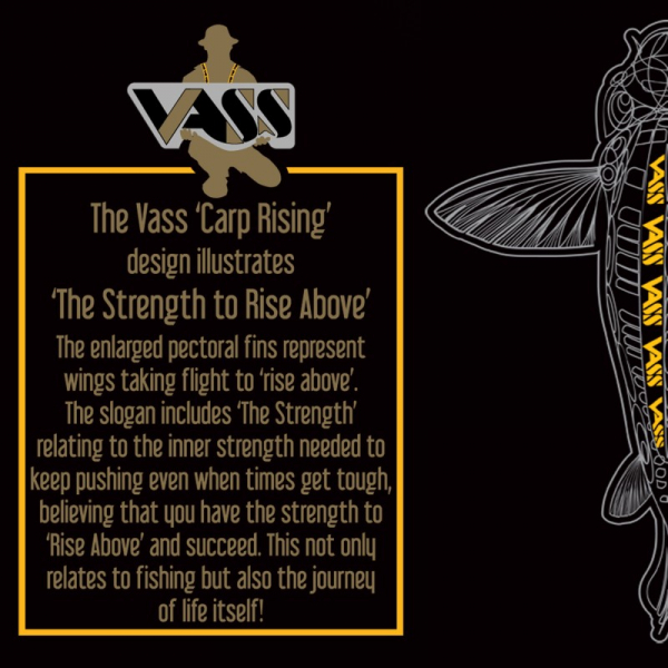 Vass Carp Rising Hoody - Khaki