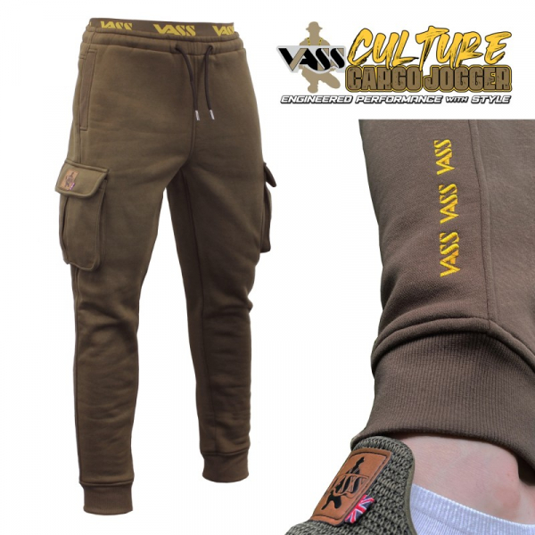 Vass Culture Fishing - Cargo Jogger - Khaki