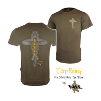 Vass Carp Rising T-Shirt - Khaki