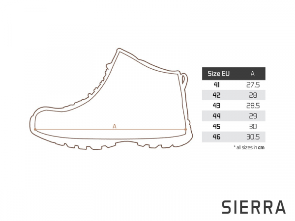 Ixtera SIERRA bőr vízálló bakancs