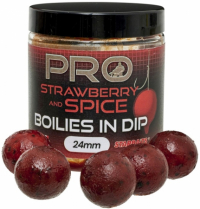 STARBAITS Boilies In Dip Pro Strawberry Spice