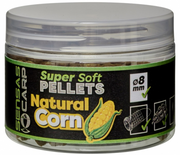SENSAS Super Soft Pellets Natural Corn