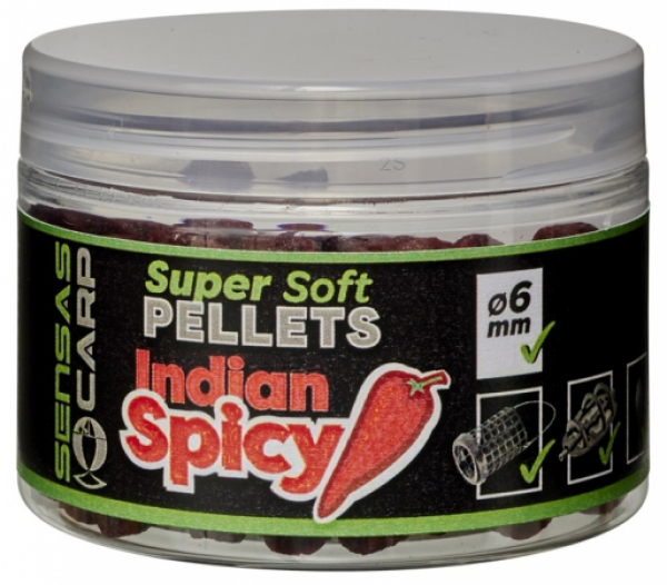 SENSAS Super Soft Pellets Indian Spicy