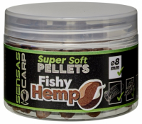 SENSAS Super Soft Pellets Fishy Hemp