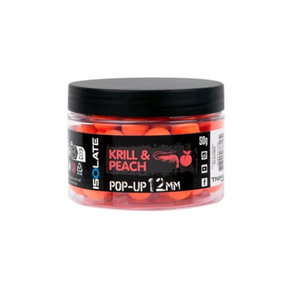 Shimano Bait TX1 Pop-up Krill Peach - Fluoro Orange