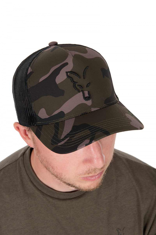 FOX Black/Camo Trucker