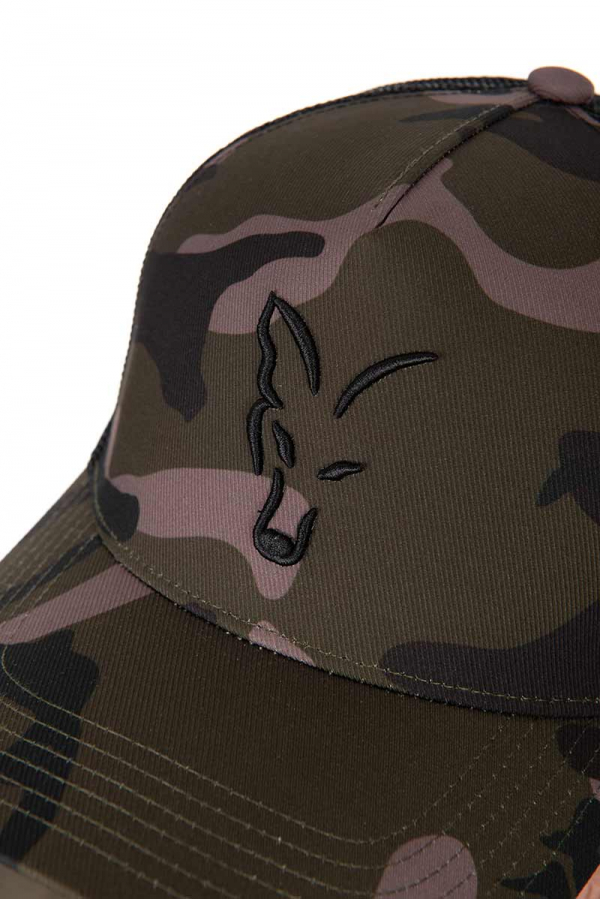 FOX Black/Camo Trucker