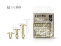 Mix zarážky na boilies Delphin CLASSIC / 126 ks S,M,L/transparent+camo green