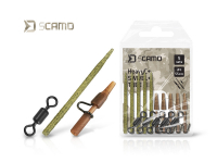 Set Delphin sCAMO HeavyC + Swivel + Tube / 5 setov