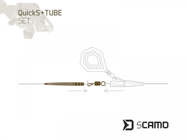 Set Delphin sCAMO QuickS + Tube 5 setů
