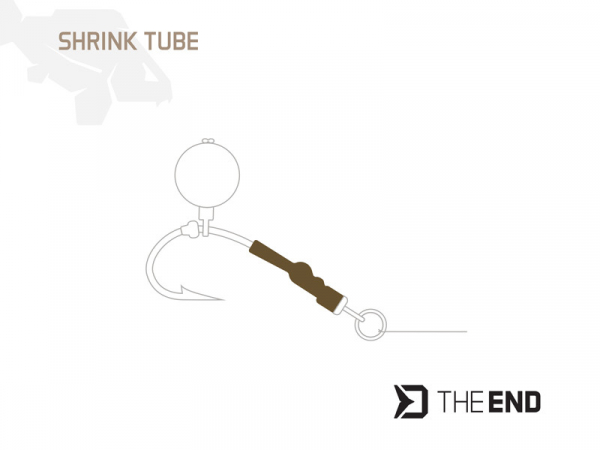 Smršťovací bužírka Delphin TheEND / 30ks