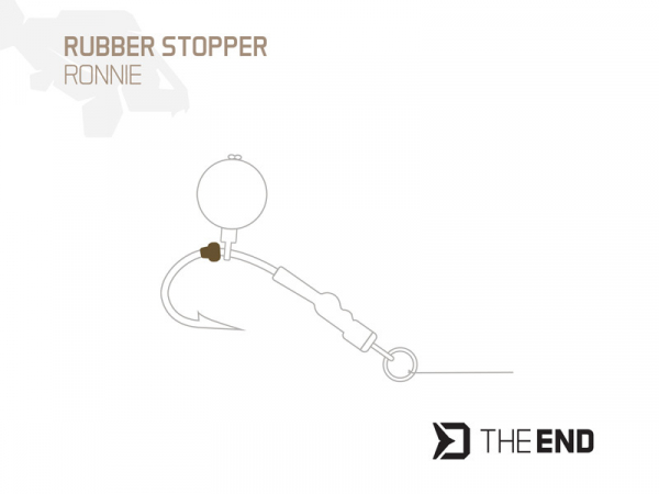 Gumový stoper Delphin TheEND Ronnie / 20ks