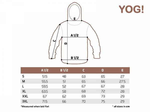 Mikina s kapucňou Delphin YOG!