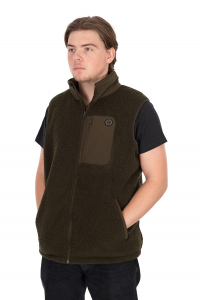 Fox Olive Sherpa Hybrid Gilet Vesta