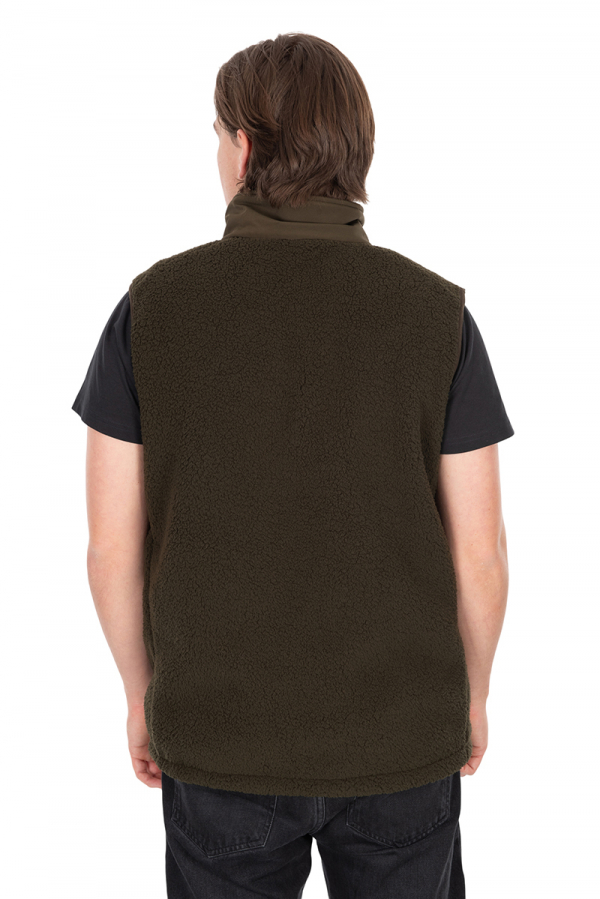Fox Olive Sherpa Hybrid Gilet Vesta