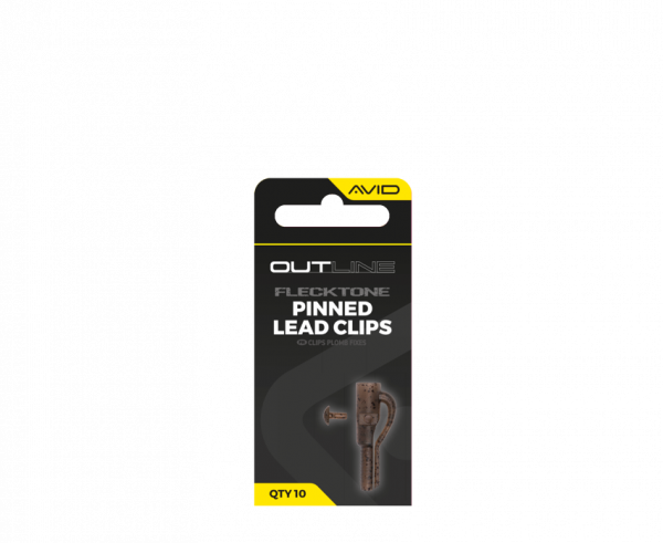 AVID Outline FleckTone Pinned Lead Clips