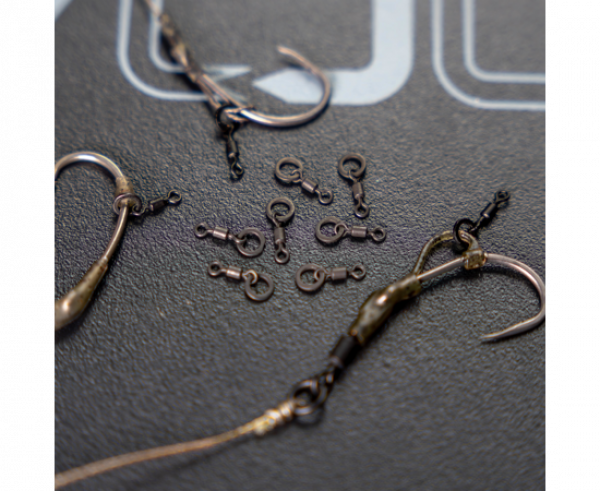 AVID Outline Micro Ringed Hookbait Swivel