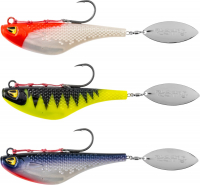 Black Cat MAD FLASH SPIN TAIL 14cm 82g