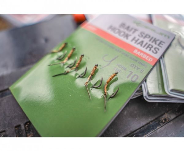KORUM Bait Spike Hook Hairs Barbed​​​​​​​