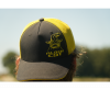 BLACK CAT Black and Yellow Trucker Cap