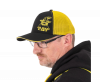 BLACK CAT Black and Yellow Trucker Cap