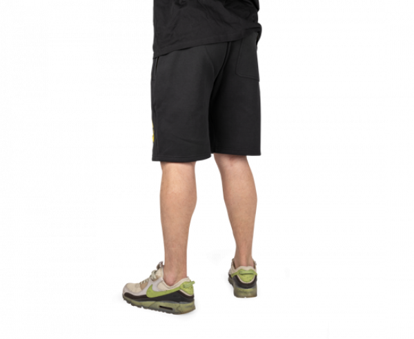 BLACK CAT Black Jogger Shorts