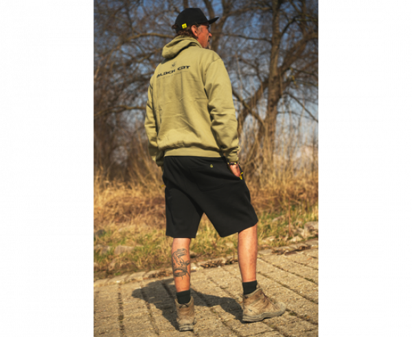 BLACK CAT Black Jogger Shorts