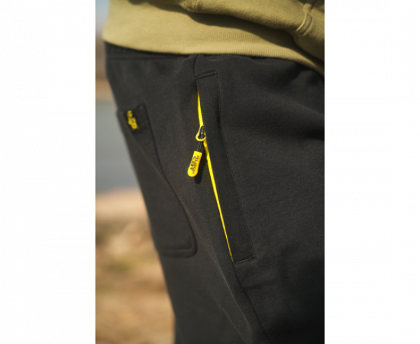 BLACK CAT Black Jogger Shorts