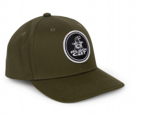 BLACK CAT Green Flat Peak Cap