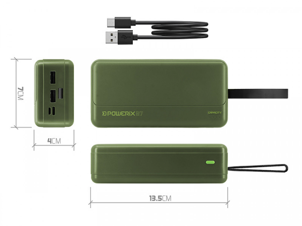 Powerbanka Delphin PoweriX / 27 000 mAh