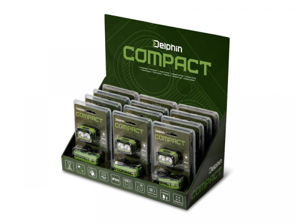 Delphin COMPACT fejlámpa