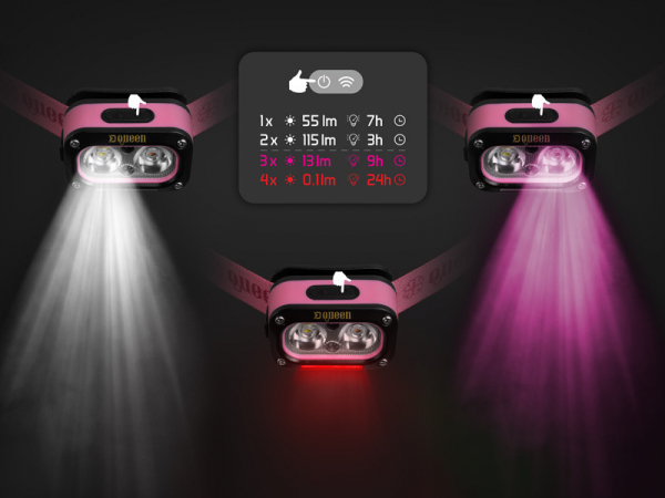 Delphin QUEEN fejlámpa