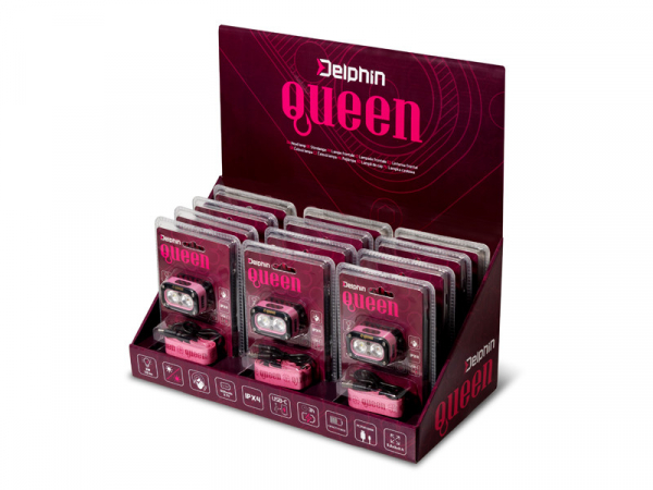 Delphin QUEEN fejlámpa