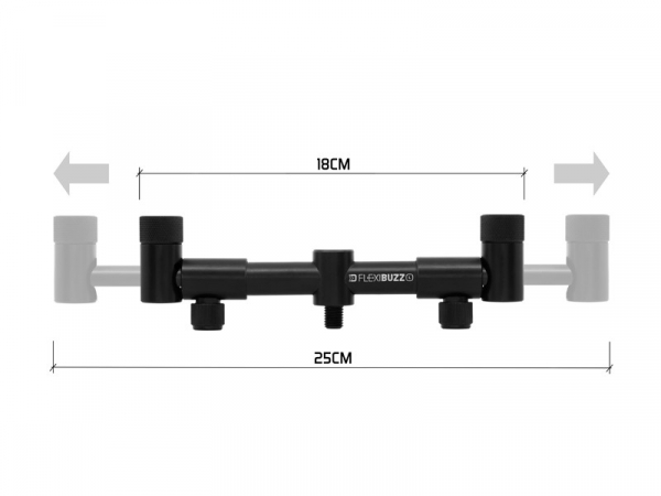 Rozťahovacia hrazda na prúty Delphin FlexiBUZZ L