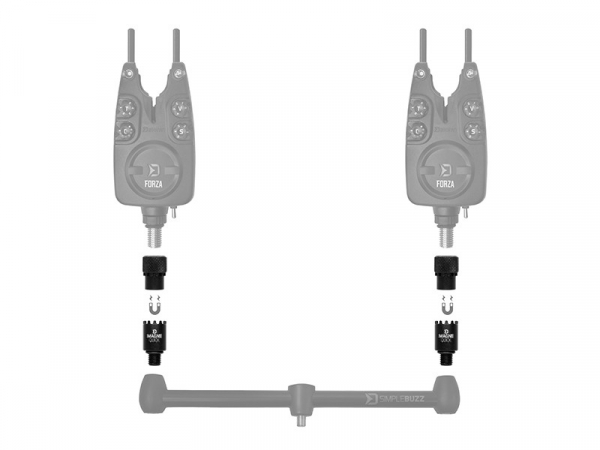 Delphin gyorskioldó adapter MagneQUICK / 2db