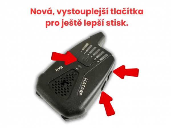 Vezeték nélküli vevő FLACARP RX8