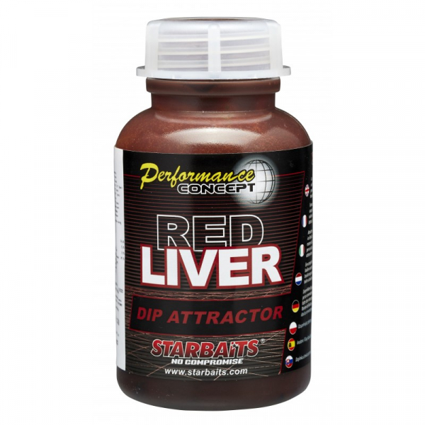 Starbaits Dip Attractor Red Liver 200ml