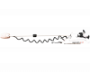 RHINOMOTORS BMR GPS NXT 95 XL SHAFT WHITE 24V