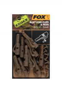 Fox EDGES™ Camo Slik Lead Clip & Pegs (Size 10)
