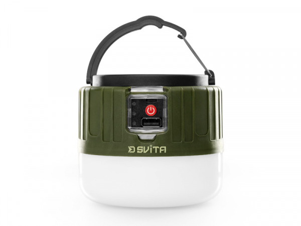Kempingová lampa s ovládačom Delphin SVITA 4W/3600mAh