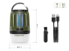Kempingová lampa Delphin MOSKYTO 3W/2600mAh