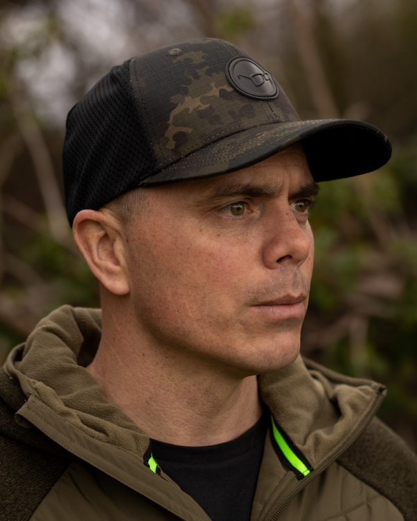 Korda Logo Patch Cap | Dark Kamo
